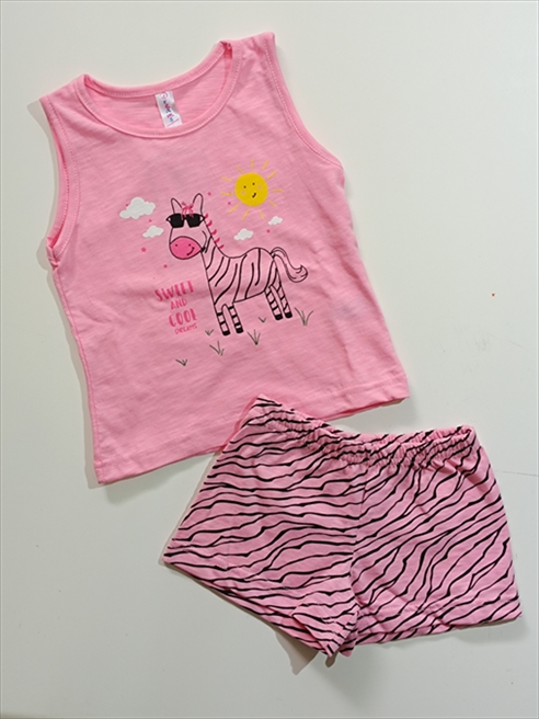 SET 2PCS DREAMS 24/24 WITH SWEET AND COOL PRINT GIRL
