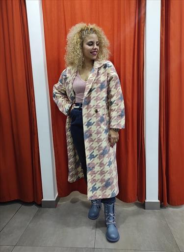 COAT MADE IN ITALY 21/22 PRINTED LONG