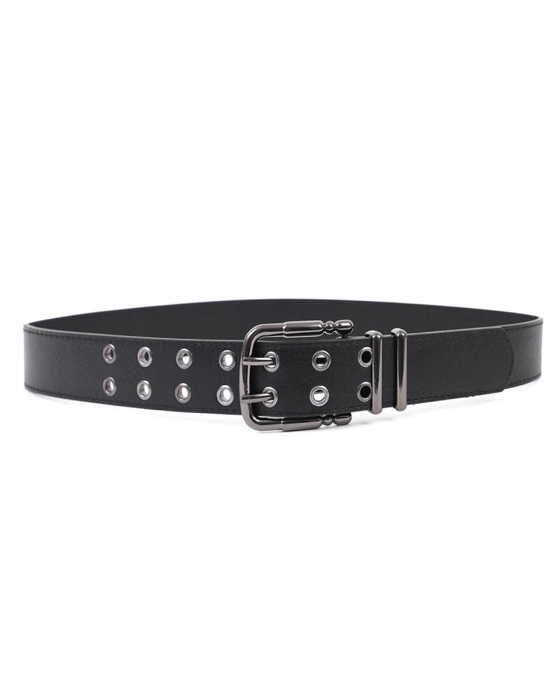 BELT DOCA 22/23 MONOC. WITH ANTHRACITE BUCKLE AND METAL HOLES