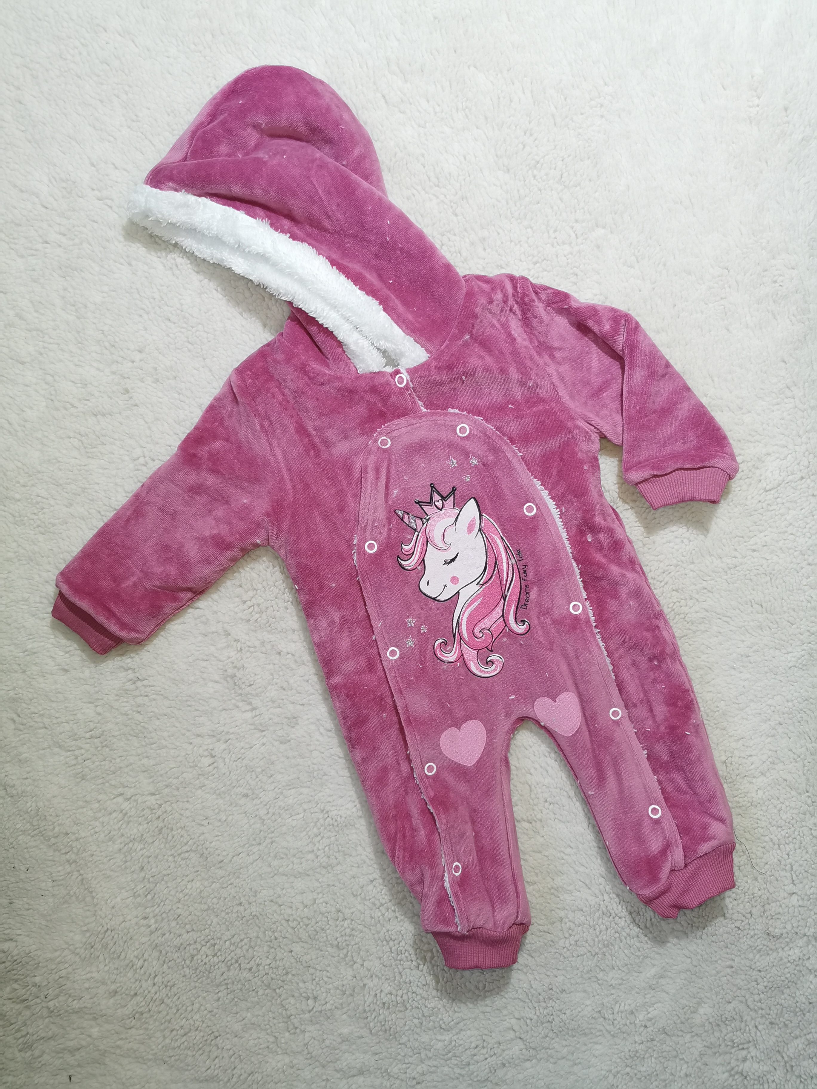 BODYSUIT DREAMS 22/23 WITH FUR AND UNICORN PRINT