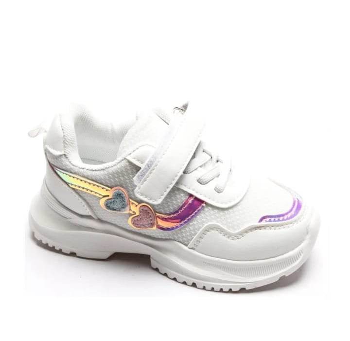 SHOES DOREMI 23/23 MONOC. SNEAKER WITH HEARTS DETAILS GIRL