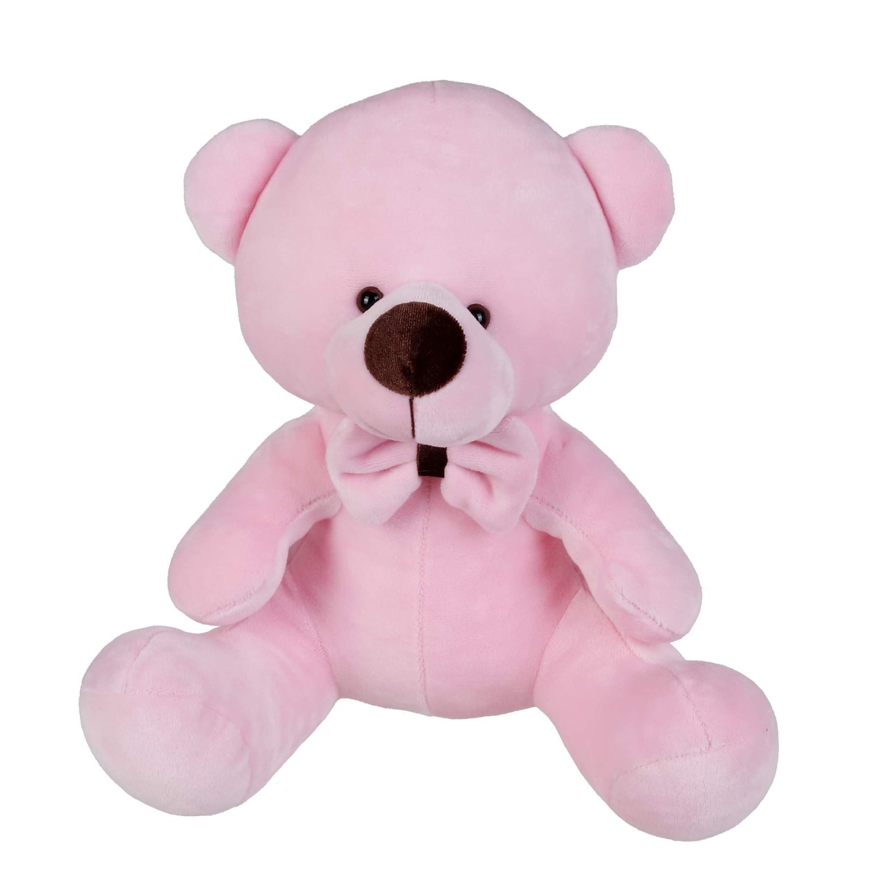 Velvet Teddy Light Pink 23cm - Flower Works By Marina