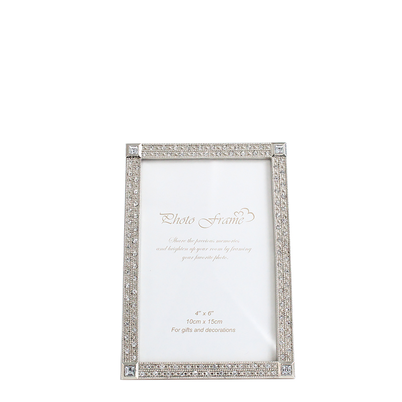 Photo Frame With Small Crystals