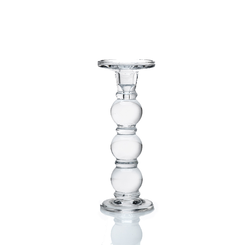 Pillar Glass Candle Holder – Medium