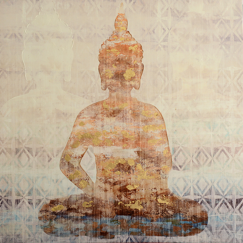 Painting On Canvas – Buddha